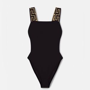 Lightly worn Versace Greca swim